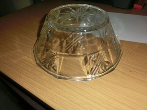 Glasschale Aufbewahrung Bonbons Dekoration Schüssel 23cm Bild 3