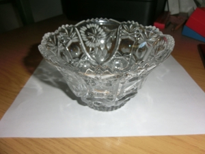 Glasschale Aufbewahrung Bonbons Dekoration Schüssel Bild 3