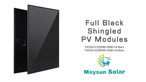 16KW 410W shingled Full Black Solarmodule vollschwarz PV Modul 410Watts Deutscher lager Essen Neuss Bild 10
