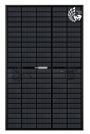 410 W Bifazial Glas Glas VollSchwarzer Mono-Solarmodul Dual Glas full black PVModul 410Watt Panel Bild 9
