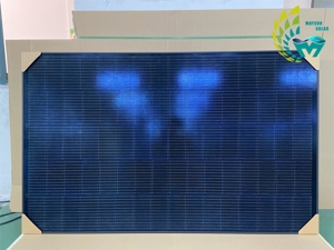 410 W Bifazial Glas Glas VollSchwarzer Mono-Solarmodul Dual Glas full black PVModul 410Watt Panel Bild 2