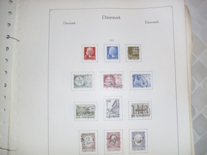 Dänemark Briefmarkensammlung Bild 2