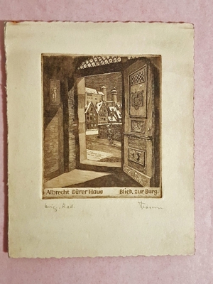 Albrecht Dürer Set Nürnberg Kupferstich Grafiken Haus Künstler Set Stich Grafik - image 9