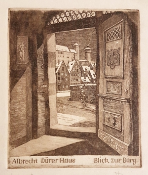 Albrecht Dürer Set Nürnberg Kupferstich Grafiken Haus Künstler Set Stich Grafik - image 10
