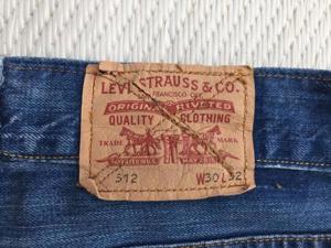 Levis Jeans Hose 512 Bootcut W30 L32 blau Bild 6