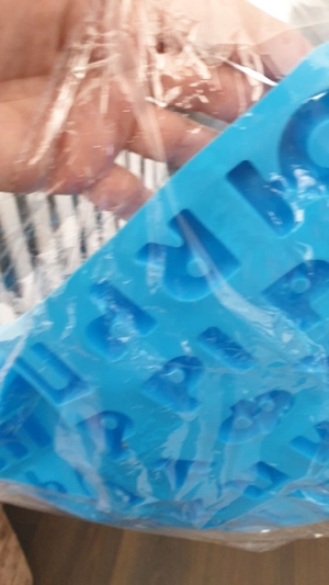 Silikonform Buchstaben Russisch Bild 2