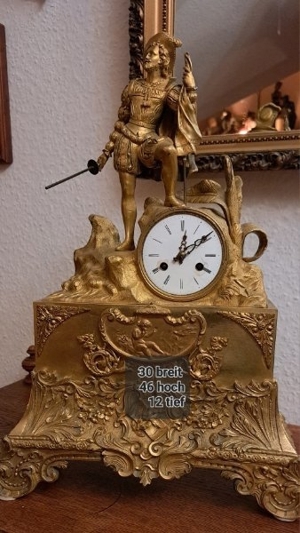 französische Kamin Uhr Bild 19