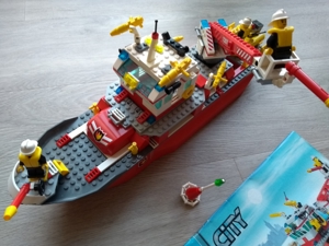 Lego City Feuerwehrschiff (7207) Top Zustand, alle Teile vorhanden inkl. Bauanleitung!!!! Bild 2