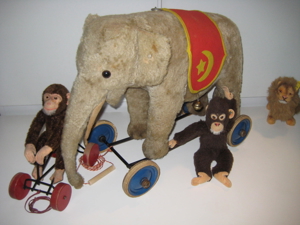 STEIFF - ELEFANT - REITTIER - RÄDER - AFFE PETER - TEDDY`S - KFS - UA - EUR 2900 Bild 12