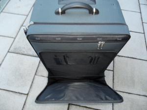Stratic Koffer Trolly, schwarz, 73x48x28 cm , wie neu Bild 3