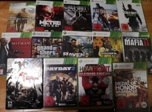 14x XBOX 360 Shooter Games Auflösung Sammlung