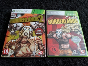 XBOX 360 Borderlands Set - 2 Spiele im Paket oder Einzelverkauf