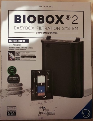 Neuer Innenfilter Biobox2 von tecatlantis by Aquatlantis