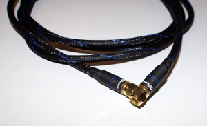 Antennen-Anschlußkabel BLACK CONNECT vergoldet Bild 2