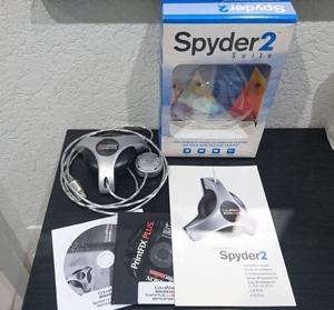 ColorVision Spyder 2 Suite, Monitor Kalibrierungsgerät, USB, wie neu