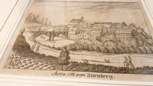 1700 Stein b Nürnberg Kupferstich Barock Kunst Grafik antik Johan Alexander Boener Bild 10