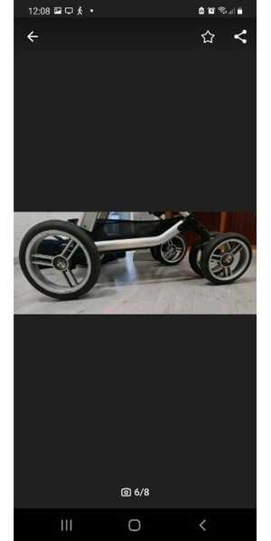 Stabiler ABC-Design Kombi-Kinderwagen inkl. Babywanne Bild 7