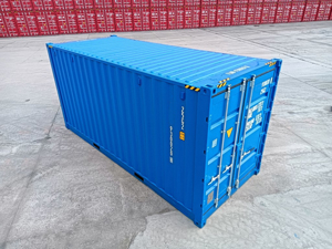 20`HC Open Side/ Side Door SEECONTAINER seitlich offen Blau Bild 5