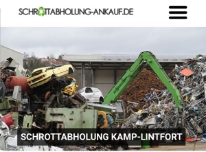 Schrott kostenlose Abholung