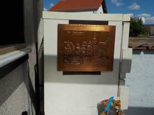 Kupferfarbenes Bild aus Heidelsheim, ideal für die Kellerbar, Balkon,. Bild 1