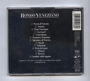 Rondo Veneziano - Poesia Di Venezia - 1988 Bild 4