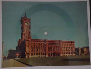 Colorvox Rotes Rathaus Berlin - Berliner Luft - Marsch - tönende Ansichtskarte Tonpostkarte Schallbi Bild 1
