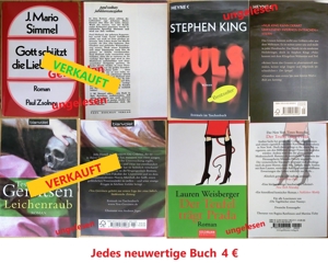 Taschenbücher Krimi/Thriller/Romane u.a. (noch 46 Stck.) Bild 13