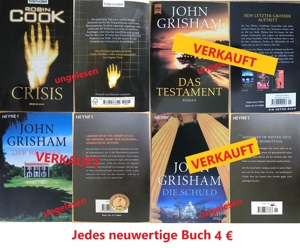 Taschenbücher Krimi/Thriller/Romane u.a. (noch 46 Stck.) Bild 12