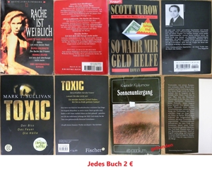 Taschenbücher Krimi/Thriller/Romane u.a. (noch 46 Stck.) Bild 5