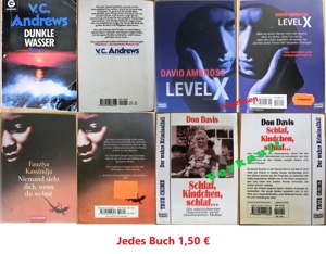 Taschenbücher Krimi/Thriller/Romane u.a. (noch 46 Stck.) Bild 4
