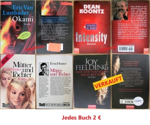 Taschenbücher Krimi/Thriller/Romane u.a. (noch 46 Stck.) Bild 6