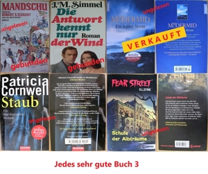 Taschenbücher Krimi/Thriller/Romane u.a. (noch 46 Stck.) Bild 11