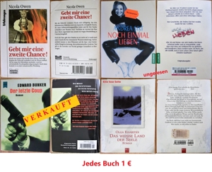 Taschenbücher Krimi/Thriller/Romane u.a. (noch 46 Stck.)