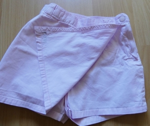 Shorts-Röckchen rosa Gr. 116 H&M aus Baumwolle Bild 3
