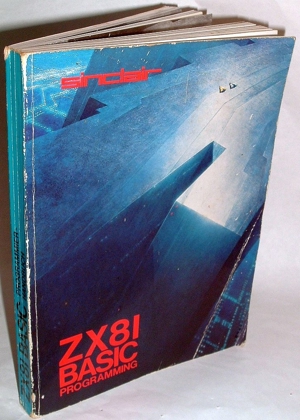 Sinclair ZX81 Basic Programmierhandbuch, no PayPal