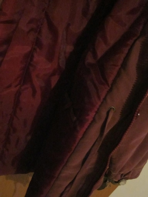 Gr. 44: Winter-Jacke mit Fell-Kapuze, wenig getragen Bild 2