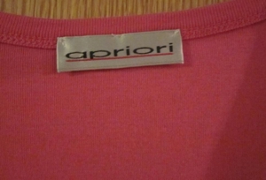 Gr. 44: Top, pink "apriori" + Pullover, rosa pink weiß "apriori" Bild 9