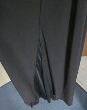 Gr. 14: One-Shoulder-Abendkleid, "TERANI Couture", schwarz, lang , NP 479,- Bild 5