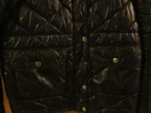 Gr. S 36: Winter-Jacke mit Kapuze, schwarz, "Tchibo TCM" + "Fashion Club", wenig getragen Bild 4