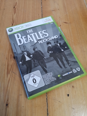 XBOX 360 The Beatles: Rock Band mit Anleitung in OVP Bild 1
