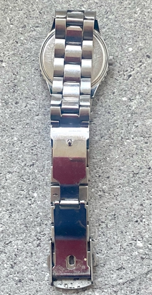 Elegante GUESS Armbanduhr Uhr Edelstahl Silber Uhr Ladies Quartz m. Zertifikat & OVP Bild 5