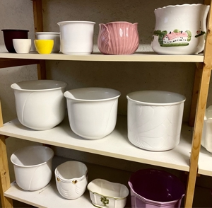 Wunderschöne, sehr hochwertige Übertöpfe Pflanzkübel aus Keramik * große & kleinere * Bild 4