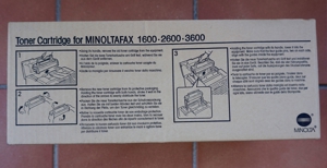 Minoltafax Toner - Cartridge schwarz - NEU , Karton ungeöffnet Bild 1