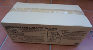 Minoltafax Toner - Cartridge schwarz - NEU , Karton ungeöffnet Bild 3