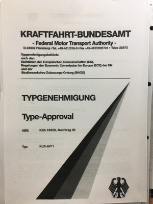 ABE KLR -AV 11 FÜR KALTLAUFREGLER KAT GOLF II PN  AUDI 80+90 PP