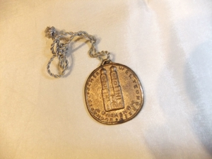 Bronze-Medaille vom 37. Eucharistischen Weltkongress in München 1960 Bild 2