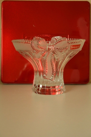 Gebäckschale Konfektschale Glaskörbchen von Spiegelau Evita, Bleikristall Bild 1