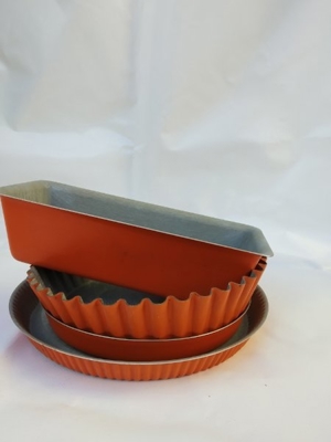 Backformen 4 St. Antihaft Schicht Bild 3