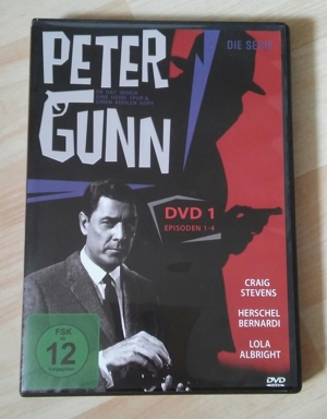 Peter Gunn Krimi Serie DVD 1 Episoden 1-4 mit Craig Stevens Bild 1