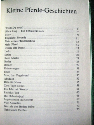 Sehr schönes Kinderbuch Kleine Pferde-Geschichten , Symposium Verlag, stammt aus 1982, 75 Seiten Bild 6